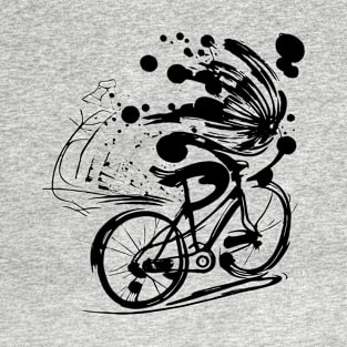 Abstract Bike T-Shirt